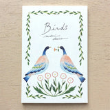 Cozyca Products コジカプロダクツ 浅野みどり はがき箋 Birds three o’clock 鳥 3時 おやつ はがき 手紙 レター ポストカード letter card postcard おしゃれ かわいい