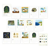 캘린더 2026 A4 크기의 분리 가능한 유형 Kojika 제품