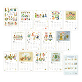 캘린더 2026 A4 크기의 분리 가능한 유형 Kojika 제품