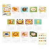 캘린더 2026 A4 크기의 분리 가능한 유형 Kojika 제품