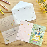 Cozyca Products コジカプロダクツ Aiko Fukawa バースデーカード niko niko SMILE! HAPPY BIRTHDAY Special day 誕生日 祝い バースデー 花 ネコ うさぎ リス おしゃれ かわいい