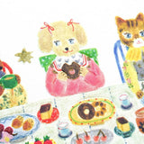 Cozyca Products コジカプロダクツ Aiko Fukawa バースデーカード niko niko SMILE! HAPPY BIRTHDAY Special day 誕生日 祝い バースデー 花 ネコ うさぎ リス おしゃれ かわいい