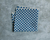 倉敷意匠 Classiky 極厚手ガーゼ ブロックチェック ウォッシュタオル タオル 厚手 ガーゼ ガーゼタオル ハンカチ クロス キッチンクロス チェック かわいい おしゃれ ギフト プレゼント