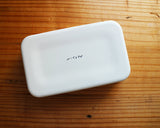 倉敷意匠 Classiky mitsou お弁当箱 てんてん あずき色まる 鋼板 野田琺瑯 琺瑯 ほうろう 弁当ケース バターケース 裁縫箱 テーブルウェア 奥村麻利子 かわいい おしゃれ ギフト プレゼント