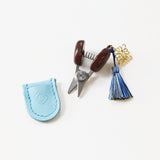 cohana Kohana Limited Japanese Blue Material Blue Seki's Bean Scissors Light Indigo