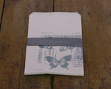 倉敷意匠 Classiky 井上陽子 グラシン平袋 10枚セット 蝶 グラシン 平袋 封筒 ちょうちょう バタフライ butterfly レター かわいい おしゃれ ギフト プレゼント