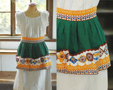 倉敷意匠 Classiky 関美穂子 前掛け 花のテープ 祝いのお唄 卵 エプロン 花 かわいい おしゃれ ギフト プレゼント