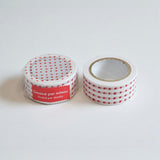 Classiky mitsou 마스킹 테이프 폴카 도트 줄무늬 격자 빨간색