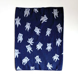 Classiky mitsou jacquard woven belly band neck warmer