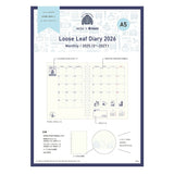 Loose Leaf Diary 2026 Notebook A5 size eric x kleid
