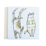 Classiky Traneco Bonbon 프린트 타일 7.3cm 1 피스 고양이