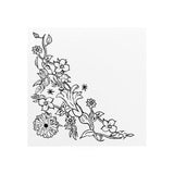 Sello de erizo del pastelero 30 x 30 mm Harry sosteniendo algo en la mano Meeko el gato pastelero con una sartén redonda de hojalata para galletas