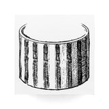 Timbre Hérisson Pâtissier 30x30mm Boîte Ronde Teddy Bear Mama Matchbox