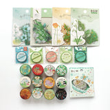 BGM マスキングテープ フレークシール セット