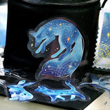 BGM ビージーエム クリアシール 4個セット 星屑マジック 10デザインx3枚(30枚) 天王星 海王星 金星 冥王星 まとめ買い 大人買い お得セット ギフト カード 手帳