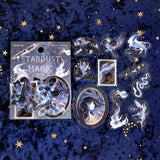 BGM ビージーエム クリアシール 4個セット 星屑マジック 10デザインx3枚(30枚) 天王星 海王星 金星 冥王星 まとめ買い 大人買い お得セット ギフト カード 手帳