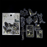 BGM ビージーエム クリアシール 4個セット 星屑マジック 10デザインx3枚(30枚) 天王星 海王星 金星 冥王星 まとめ買い 大人買い お得セット ギフト カード 手帳