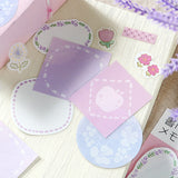 BGM Memo Seal 30 pièces du temps floral