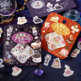 Juego de 4 pegatinas BGM Flake Cafe A La Mode Magic