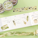 BGM ビージーエム マスキングテープ We Love ICE 15mm 15ミリ幅 チョコミント キャラメル ストロベリー クッキークリーム 抹茶 チョコ アイスクリーム マステ カード 手帳 箔押し コラージュ 素材
