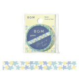 BGM -Klebeband 5mm Leben kleine blaue Blumen Katzen Dackel Hobby Time Star Dream geschälte Apfel