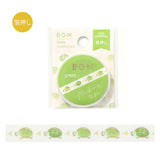 BGM ビージーエム マスキングテープ 細マステ LIFE 5mm 5ミリ幅 和紙 走れひよこ 走れカメ 夜咲く花 リトルリボン ベーシック・丸 星集め マステ ギフトカード 手帳 箔押し コラージュ 素材