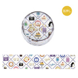 BGM Masking Tape 6 Set 20mm World Cafe Travel