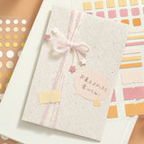 BGM ビージーエム シートシール デイリーパレットシール 6シート入り 特殊紙 手帳 スケジュール 丸 三角 四角 図形 シール ギフトカード 手帳 コラージュ 素材