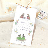 BGM ビージーエム フレークシール 星詠み 箔押し 15デザインx3枚 (45枚) おうし座 ふたご座 かに座 しし座 おとめ座 てんびん座 さそり座 いて座 やぎ座 みずがめ座 うお座 おひつじ座 和紙 シール ギフトカード 手帳 コラージュ 素材