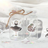 BGM ビージーエム フレークシール 4個セット 星詠み 15デザインx3枚 (45枚) おうし座 ふたご座 かに座 しし座 おとめ座 てんびん座 さそり座 いて座 やぎ座 みずがめ座 うお座 おひつじ座 まとめ買い 大人買い お得セット ギフト カード 手帳