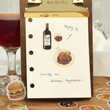 BGM ビージーエム フレークシール IPPAI Vol.3 箔押し 15デザインx3枚 (45枚) 寿司 洋食 クリームソーダ ニューレトロ 文房具 恐竜 和紙 シール ギフトカード 手帳 コラージュ 素材