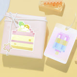 BGM ビージーエム メモシール マイピクセル 箔押し 10デザインx3枚 (30枚) オヤツタベマショ メッセージシヨ ミニチュアハウスダヨ ゲームシヨ 紙 和紙 シール ギフトカード 手帳 コラージュ 素材