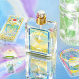 BGM ビージーエム クリアシール 喫茶アラモード 箔押し 10デザインx3枚 (30枚) ステンド ブルー ステンド レッド ステンド イエロー ステンド グリーン PET シール ギフトカード 手帳 コラージュ 素材