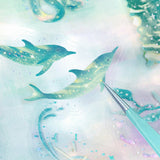 シールセット BGM ビージーエム クリアシール 4パックセット 星屑マジック 箔押し 惑星 星 動物 幻想的 PET シール かわいい 手帳 まとめ買い 大人買い お得セット