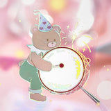 BGM ビージーエム クリアシール 乙女の遊園地 箔押し 10デザインx3枚 (30枚) 夢 楽 幻 影 女の子 童話 おとぎ話 遊園地 サーカス おもちゃ PET シール ギフトカード 手帳 コラージュ 素材