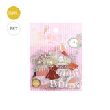 BGM Clear Sticker Maiden's Amusement Park Foil estampé 10 Designs X 3 (30 feuilles)