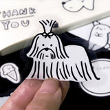 BGM ビージーエム ミックスシール 4個セット YURUKU IKO-YO! 箔押し 15デザインx3枚 (45枚) フレンズ クマ ネコ ライフ まとめ買い 大人買い お得セット ギフト カード 手帳