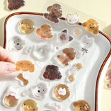 BGM 3D 시트 스티커 큐루룬 스티커 3종 세트