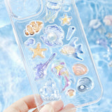 BGM 3D 시트 스티커 큐루룬 스티커 3종 세트