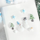2個セット BGM ビージーエム もふっときゅるるんシール 冬限定 もふっとanimals もふっと雪だるま 3D ぷっくり ぼこぼこ ぷくぷく 立体シール スマホ デコシール デコケース お得 まとめ買い