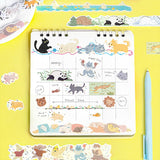 BGM ビージーエム リーニュシール Ligne 箔押し 10デザインx3枚 (30枚) アニマルフレンズ お家の彩り 花の香り スイーツパーラー 世界の模様 油彩画 和紙 シール ギフトカード 手帳 コラージュ 素材