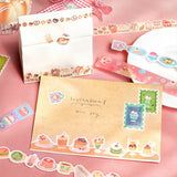 BGM ビージーエム リーニュシール Ligne 箔押し 10デザインx3枚 (30枚) アニマルフレンズ お家の彩り 花の香り スイーツパーラー 世界の模様 油彩画 和紙 シール ギフトカード 手帳 コラージュ 素材