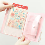 BGM クリアスタンプファイル ビージーエム ライラック サクラ ベビーブルー メロン マステ スタンプ ケース クリアファイル 収納ケース BT-CF009 BT-CF010 BT-CF011 BT-CF012 bgm-clearfile