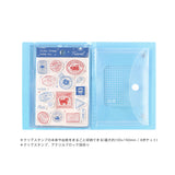 BGM Clear Stamp File Lilac Sakura Baby Blue Melon