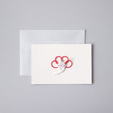 hare mizuhiki hare knot card mizuhiki