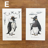 Kinotoriko card set 2 patterns x 5 cards each, 10 cards