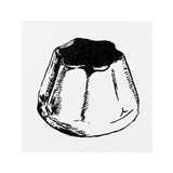 Pastelero sello erizo 20×20mm Vaso con patas Pudín Helado Pollito Pingüino Tarta de frutos rojos Campaña Pan Panqueque Crepe