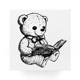 Konditor-Igel-Stempel, 20 x 20 mm, Tart-Kun, lesend, schluckend, Cororo, rund, Schokolade, quadratisch, Schokoladenherz, Schokolade, gestreift, Schokolade, schluckend, Harry, Gacha, Gacha, der nach oben schaut, Mokka-Baby-Teddybär