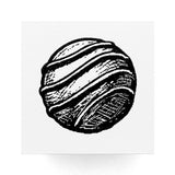 Konditor-Igel-Stempel, 20 x 20 mm, Tart-Kun, lesend, schluckend, Cororo, rund, Schokolade, quadratisch, Schokoladenherz, Schokolade, gestreift, Schokolade, schluckend, Harry, Gacha, Gacha, der nach oben schaut, Mokka-Baby-Teddybär