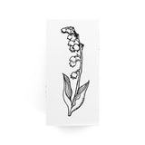 Timbre hérisson de chef pâtissier 40×20mm Ballon Mimosa Crème soda Tournesol Lierre lierre Pot Mason Suzuran Papier d'emballage crêpe